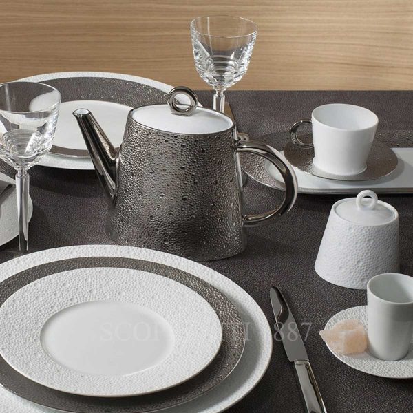 bernardaud ecume dinnerware platinum