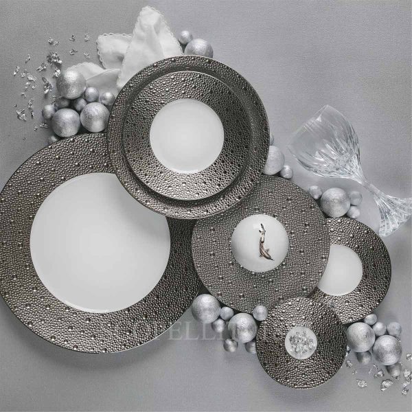 bernardaud ecume platinum plates