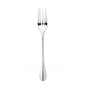 christofle serving fork fidelio silverplated