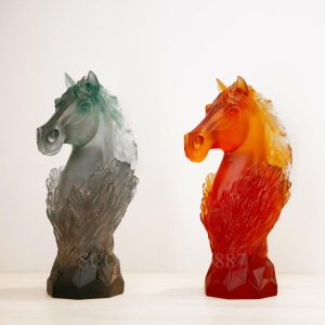 daum chess knight horse amber