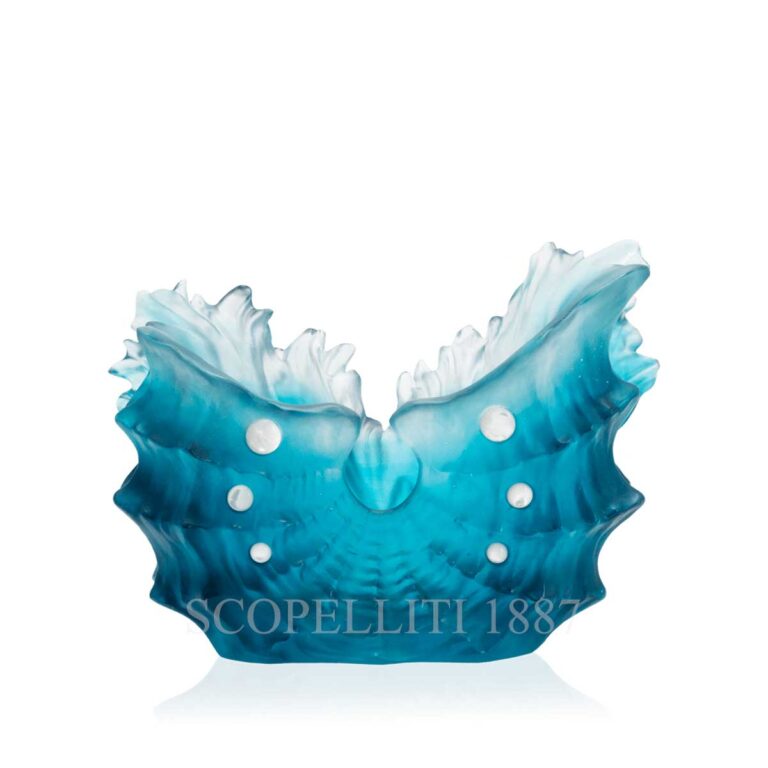 daum vase maya seashell medium