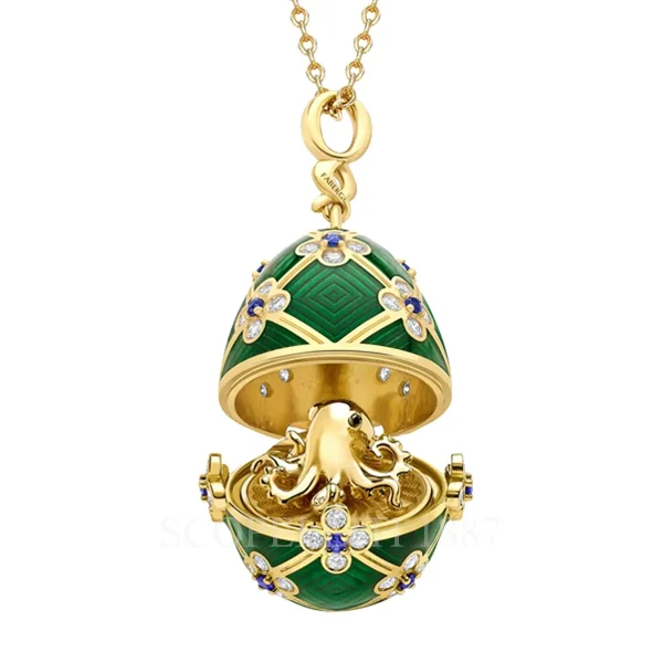fabergé octopussy 007 egg pendant special edition