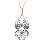 faberge egg pendant seal pup heritage