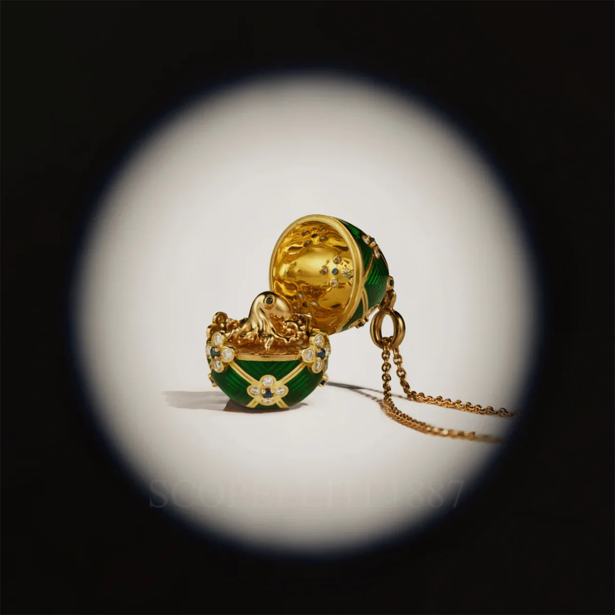 fabergé egg pendant 007 special edition surprise egg