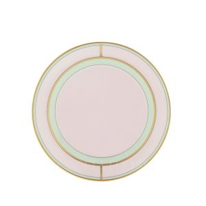 ginori 1735 bread plate diva pink