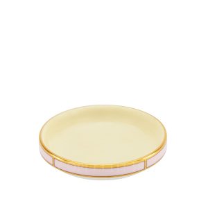 ginori 1735 butter dish diva giallo