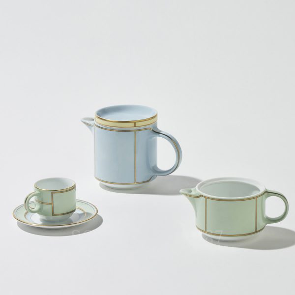 ginori 1735 creamer diva green