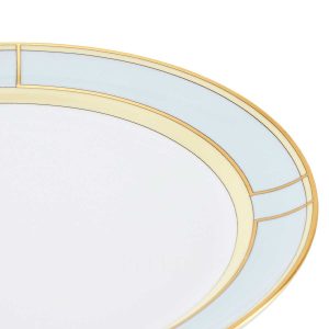 ginori 1735 dinner plate diva light blue