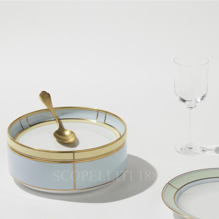 ginori 1735 fruit holder diva light blue