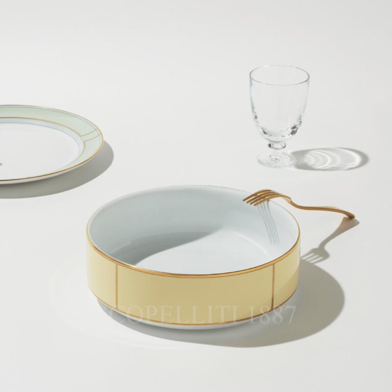 ginori 1735 salad bowl diva yellow