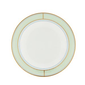 ginori 1735 soup plate diva green