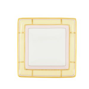 ginori 1735 square tray diva yellow