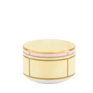 ginori 1735 sugar bowl diva yellow