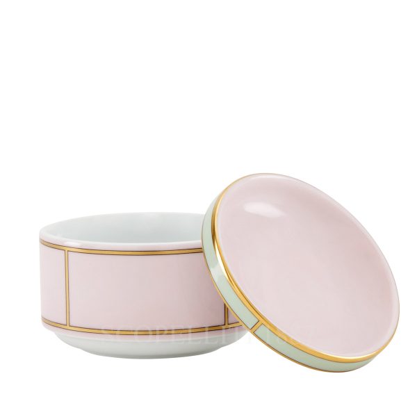 ginori 1735 sugar bowl diva pink