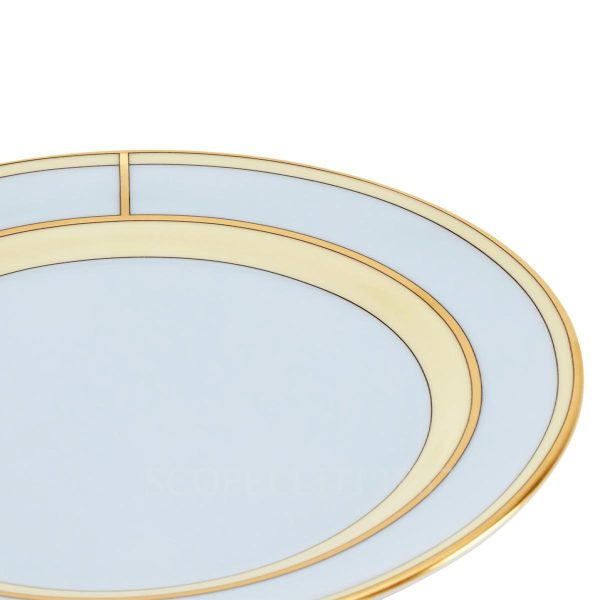 ginori 1735 bread plate diva light blue