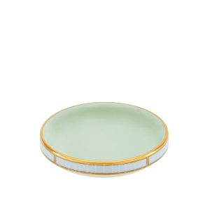 ginori butter dish diva green