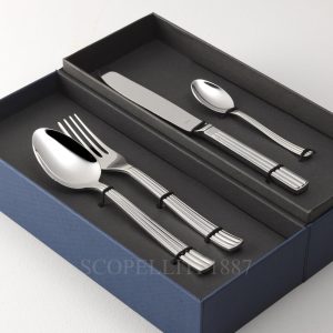 ginori 1735 diana cutlery set stainless steel 24 piece