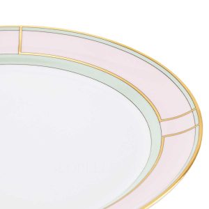 ginori 1735 dinner plate diva pink