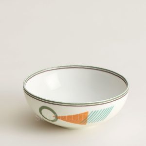 hermes bowl medium in porcelain saut