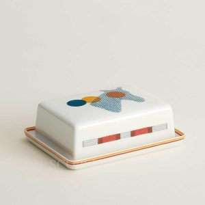 hermes butter dish saut