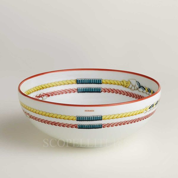 hermes cereal bowl tressages equestres small