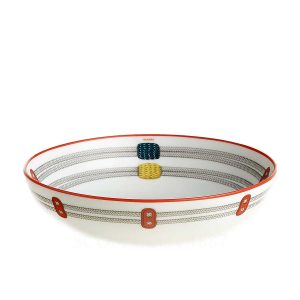 hermes cereal bowl tressages equestres