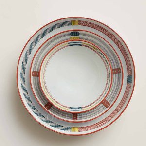 hermes cereal bowls tressages equestres