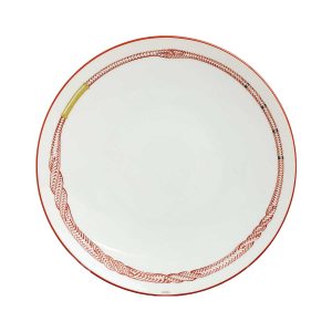 hermes dinner plate tressages equestres