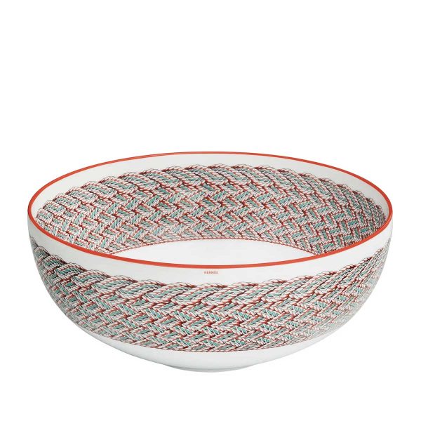 hermes salad bowl tressages equestres medium