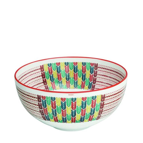 hermes salad bowl tressages equestres small