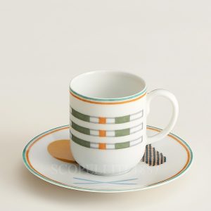 hermes saut coffee cup and saucer