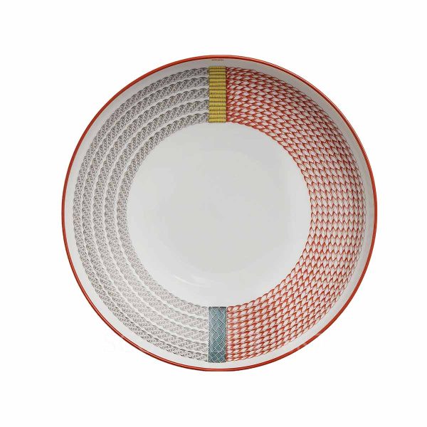 hermes soup plate tressages equestres