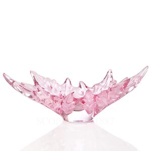 lalique chams elysee bowl pink nebula