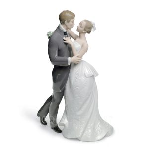 lladro lovers waltz couple figurine