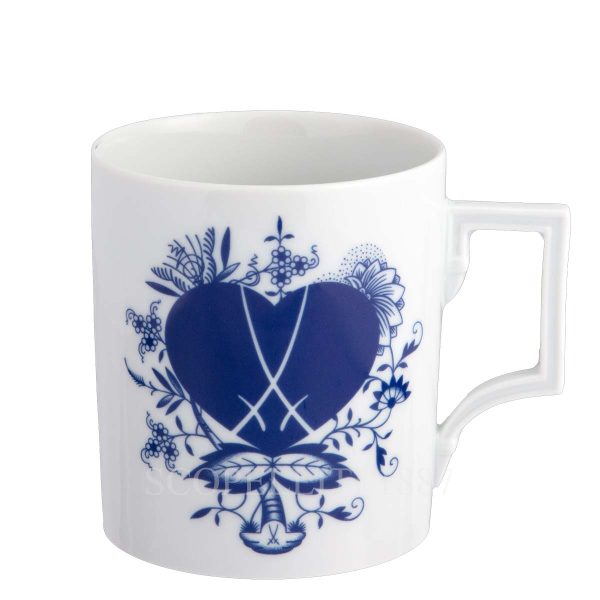 meissen mug blue passion