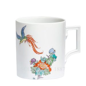 meissen chinoiserie bird mug