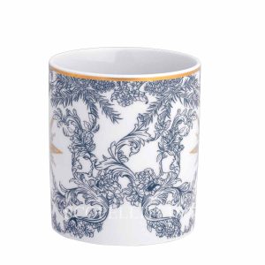 meissen mug christmas star blue detail blue