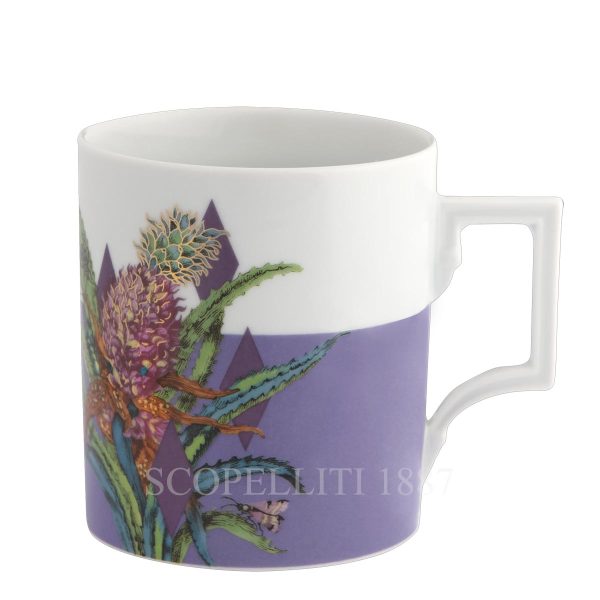 meissen mug exotic purple