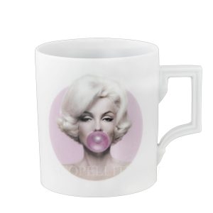 meissen marilyn pink mug