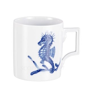 meissen mug seahorse