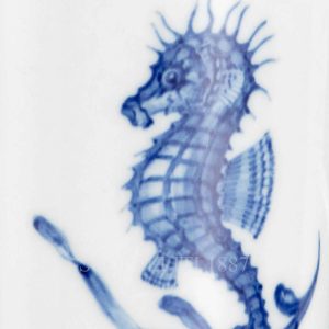 meissen mug seahorse detail