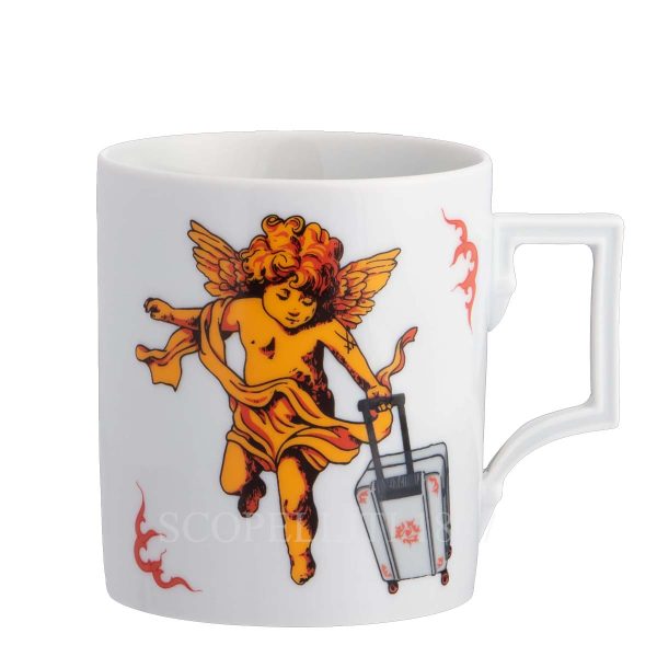 meissen mug when angels travel