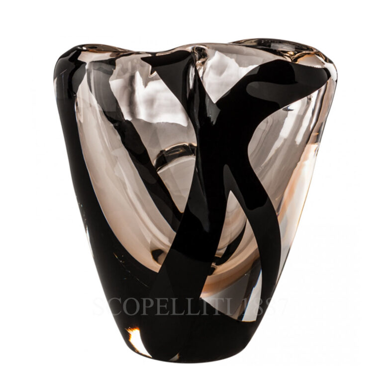 venini black belt otto vase light-pink