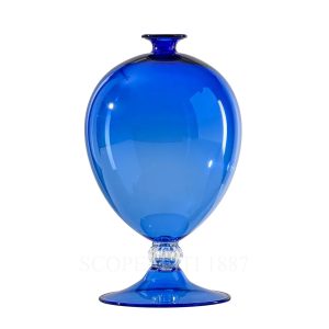 venini veronese vase blue sapphire