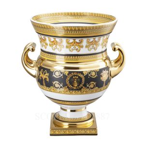 versace amphora vase baroque black