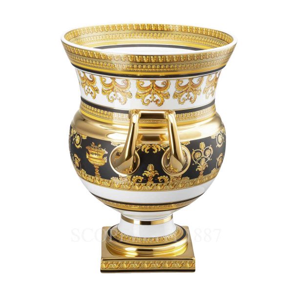 versace amphora vase baroque black