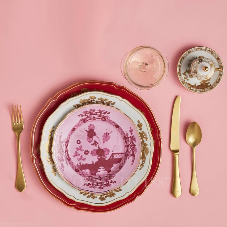 ginori pink plates