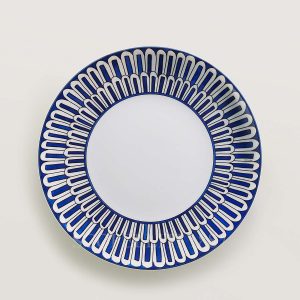 hermes dessert plate bleus d'ailleurs