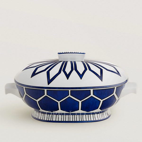 hermes soup tureen bleus d'ailleurs