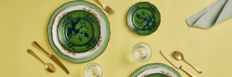 how to style ginori plates 1